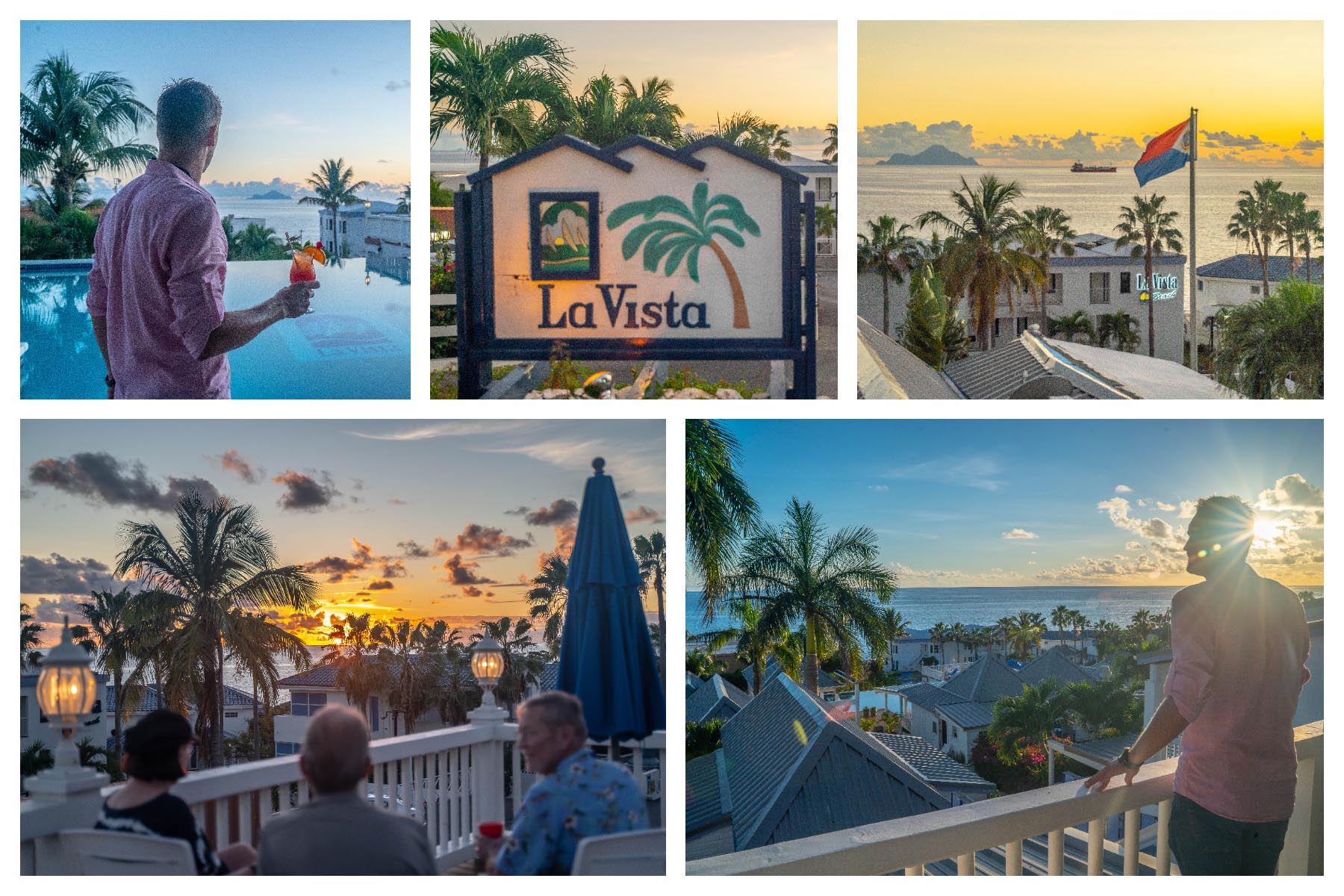 La Vista Resort - Location Pelican Key, with an infinity pool overlooking the Ocean and Saba