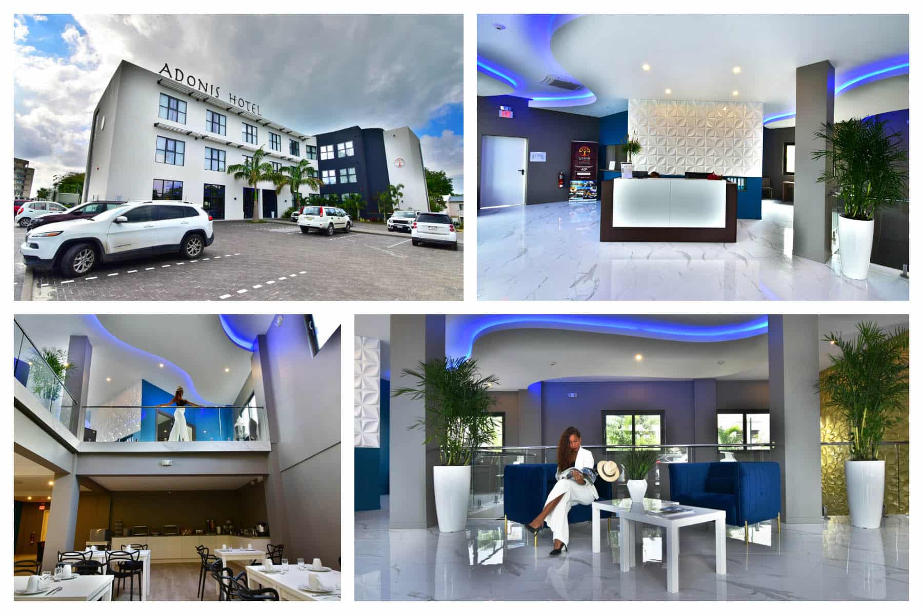 Adonis Hotel - Location Cupecoy | Business & Leisure Hotel stay. Next to American University. 