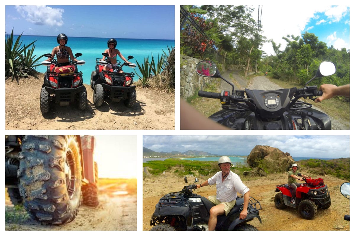 ATV - Quad - 4 Wheel Rental - Sint Maarten, St. Martin, Caribbean Island Tour