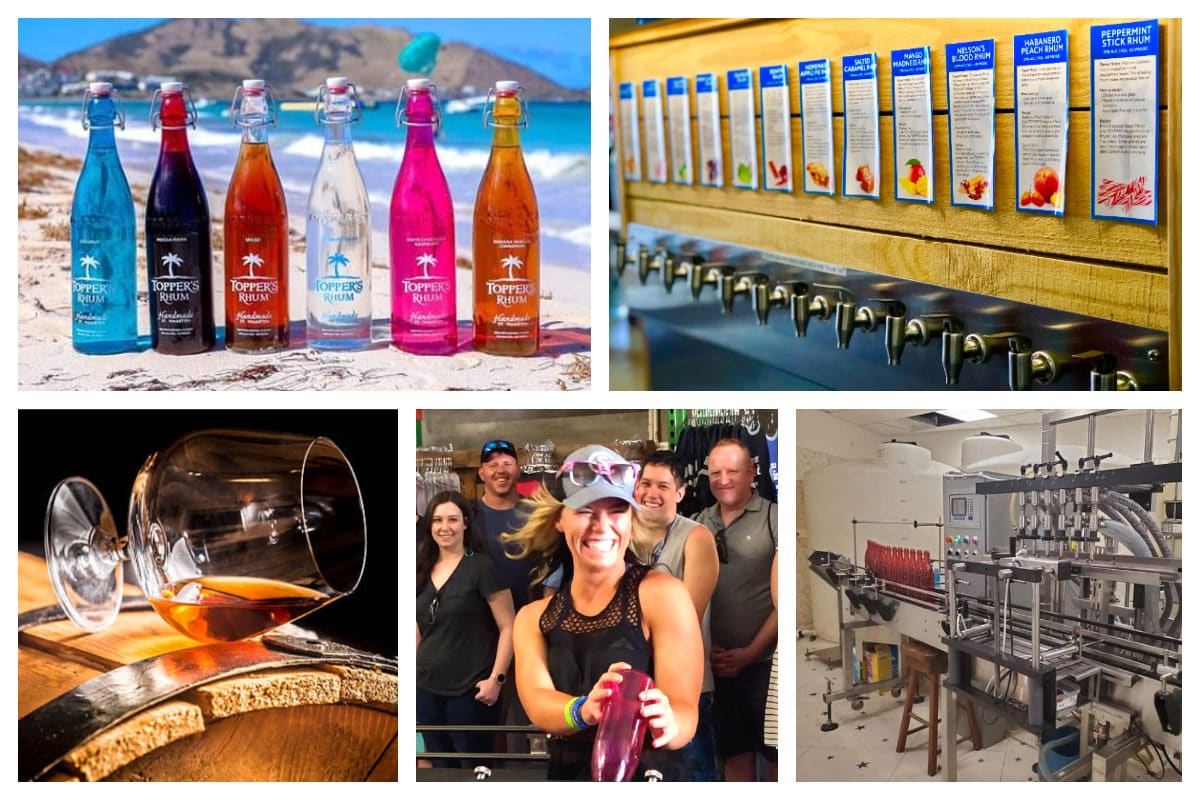 Topper's Rhum Tour Experience - Cole Bay - Hand Made Rum / Rhum Distillery