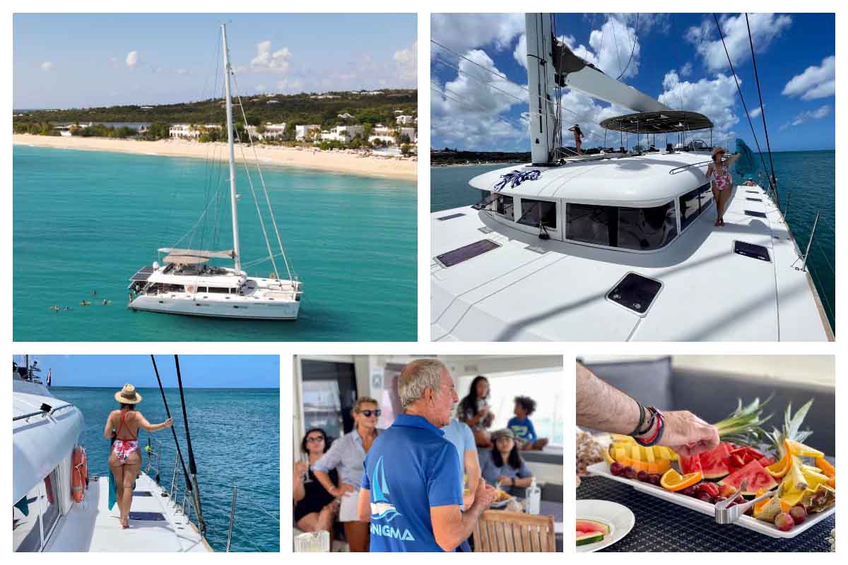 Celine Charters - Enigma Lagoon 62 Luxury Catamaran - High-end Boat Excursion I