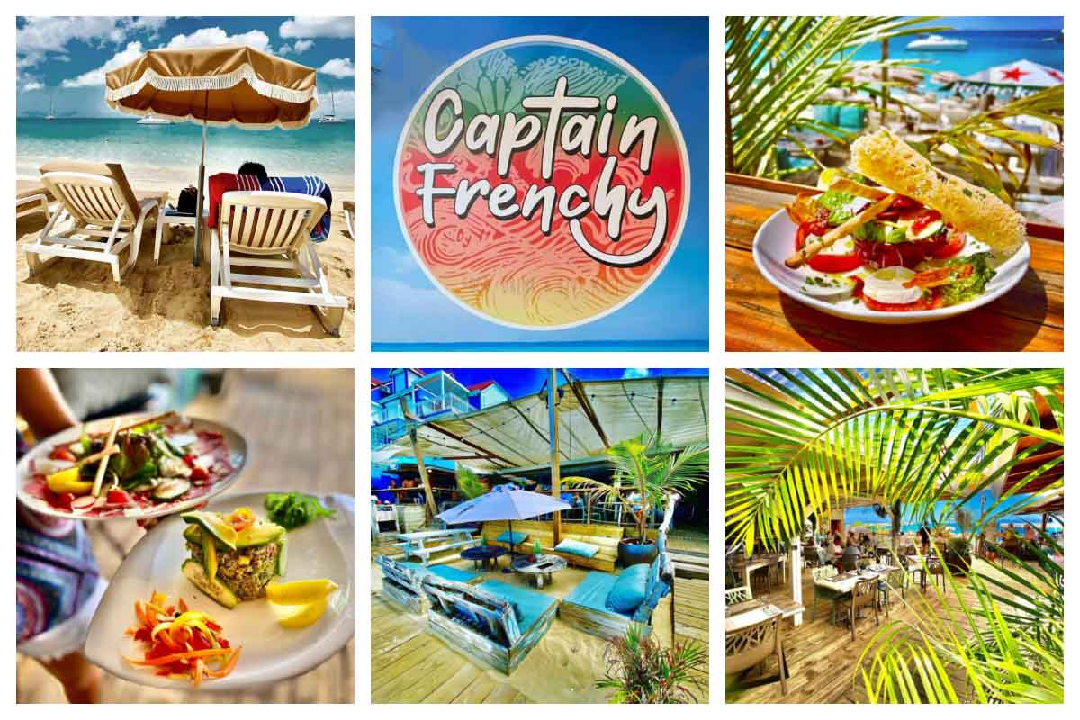 Captain Frenchy's - Beach Bar and Restaurant Grand Case, Casual Chic, Local Rum, Caribbean Vibe, Lobster