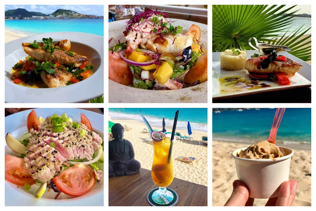 The Boon Beach Bar and Restaurant in Simpson Bay - Seafood, Salads, Lobster, Finger foods