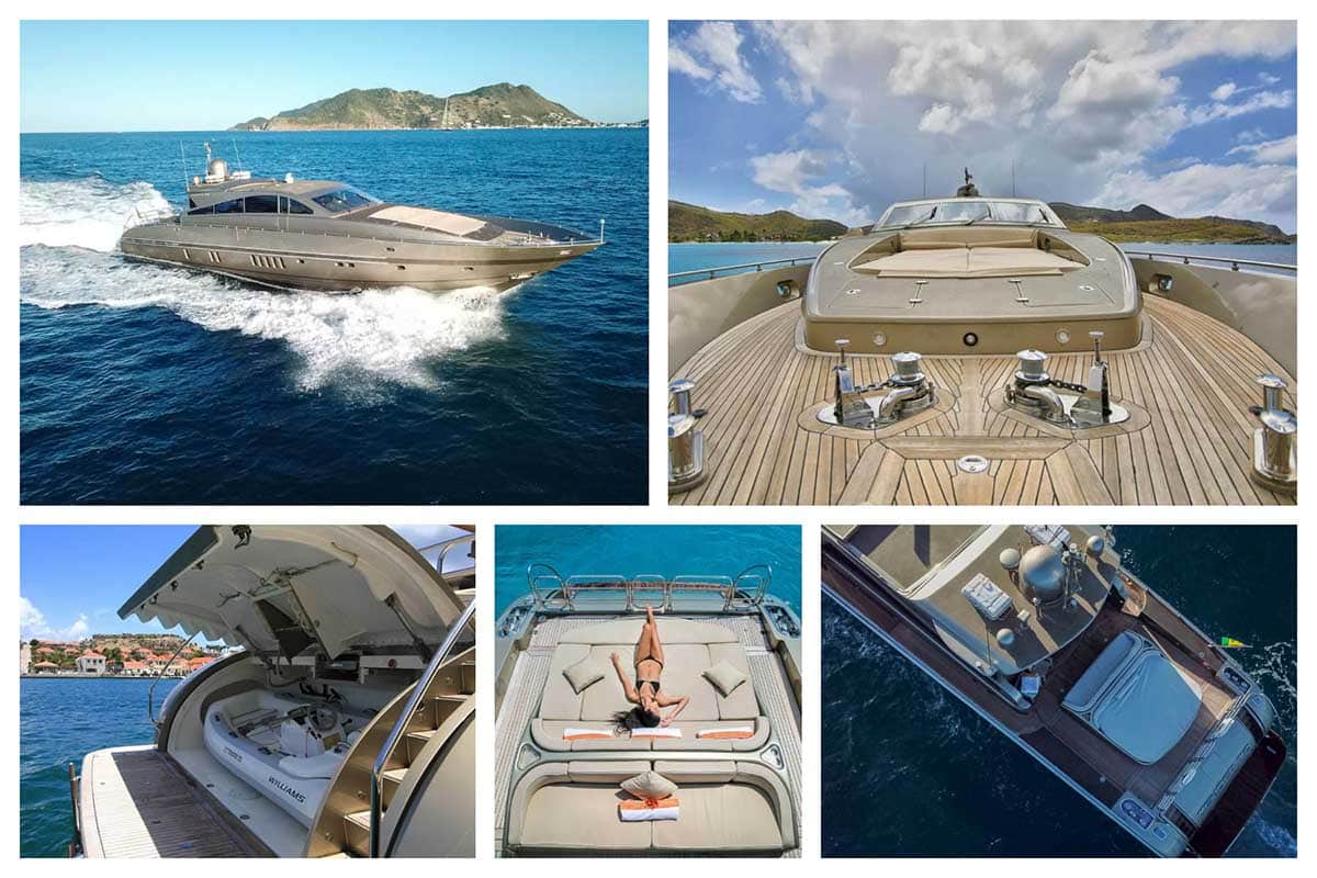 Leopard 88FT Tender To - Luxury Yacht for St. Martin, St. Barth and Anguilla I