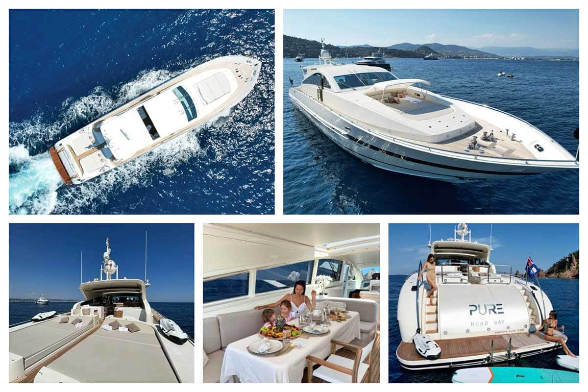 Mega Yacht Pure - Leopard 90 FT - Luxury Yacht for St Barth, Anguilla, St MartinI